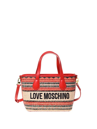 BORSA A MANO DONNA - LOVE MOSCHINO ROSSO - JC4349PP0OKN3