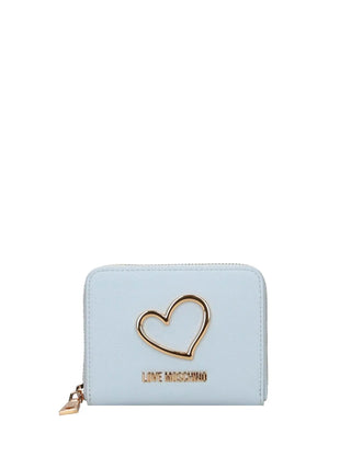 DAMENGELDBÖRSE - LOVE MOSCHINO HELLBLAU - JC5507PP1OLQ0 1