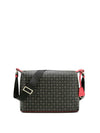 BORSA A SPALLA DONNA - POLLINI NERO-ROSSO - TE8400PP02Q11 1