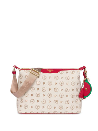 BORSA A SPALLA DONNA - POLLINI AVORIO-ROSSO - TE8400PP02Q1Y 1