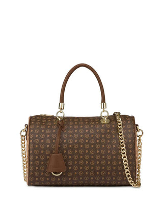 BORSA A MANO DONNA - POLLINI MARRONE-CREMA - TE8411PP02Q53 1