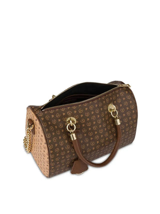 BORSA A MANO DONNA - POLLINI MARRONE-CREMA - TE8411PP02Q53 4