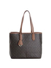 BORSA A SPALLA DONNA - POLLINI NERO-MARRONE - TE8427PP06Q11 1