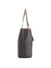 BORSA A SPALLA DONNA - POLLINI NERO-MARRONE - TE8427PP06Q11 2