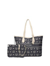 BORSA A SPALLA DONNA - POLLINI BLU - TE8427PP06Q6G 2