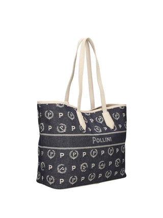 BORSA A SPALLA DONNA - POLLINI BLU - TE8427PP06Q6G 4