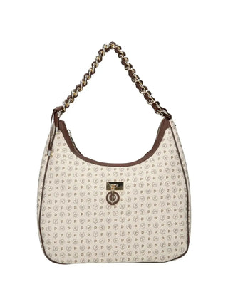 BORSA A MANO DONNA - POLLINI AVORIO-MARRONE - TE8519PP0HQ11