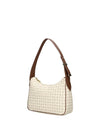 BORSA A SPALLA DONNA - POLLINI AVORIO-MARRONE - TE8552PP0OQ11 2