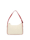 BORSA A SPALLA DONNA - POLLINI AVORIO-ROSSO - TE8552PP0OQ11 1