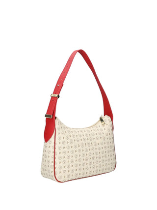 BORSA A SPALLA DONNA - POLLINI AVORIO-ROSSO - TE8552PP0OQ11 3