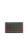 PORTAFOGLIO DONNA - POLLINI NERO-ROSSO - TE9000PP02Q11 1