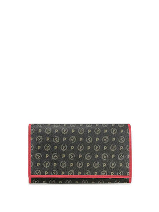 PORTAFOGLIO DONNA - POLLINI NERO-ROSSO - TE9000PP02Q11