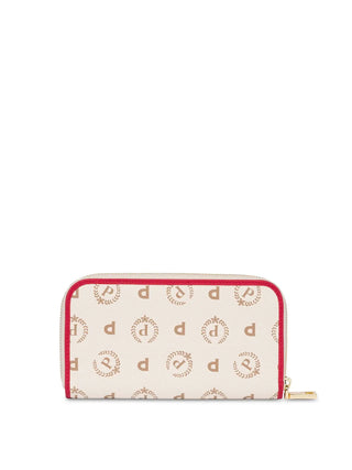 DAMEN PORTEMONNAIE - POLLINI ELFENBEIN-ROT - TE9001PP02Q1Y 2