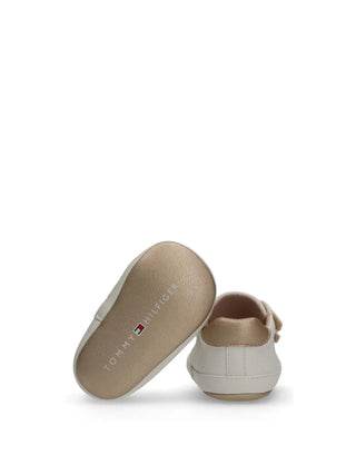 Mädchen-Sneaker - Tommy Hilfiger Weiß-Nackt - T0A9-34221-1582 3