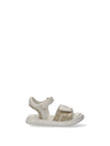 SANDALO BAMBINA - TOMMY HILFIGER BIANCO-PLATINO - T1A2-34274-0326 1