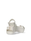 SANDALO BAMBINA - TOMMY HILFIGER BIANCO-PLATINO - T1A2-34274-0326 4