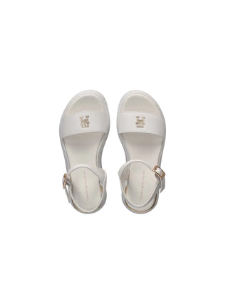 SANDALO RAGAZZA - TOMMY HILFIGER BIANCO - T3A2-34289-0326 3