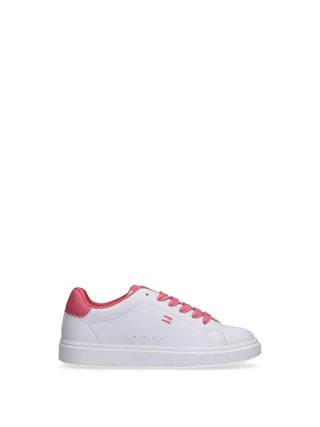 MÄDCHEN-SNEAKER - TOMMY HILFIGER WEISS-FUCHSIA - T3A9-34238-1355