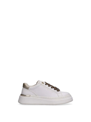 MÄDCHEN-SNEAKER - TOMMY HILFIGER WEISS-PLATIN - T3A9-34255-1355