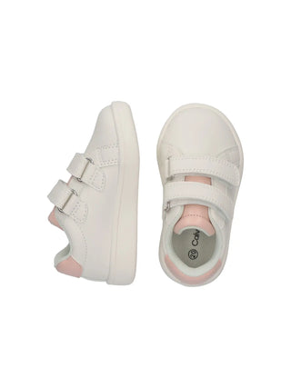 Mädchen-Sneaker - Calvin Klein Weiß-Nude - V1A9-83206-1355 4