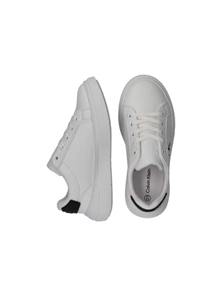 UNISEX-SNEAKER - CALVIN KLEIN WEISS-SCHWARZ - V3X9-83300-1355 4