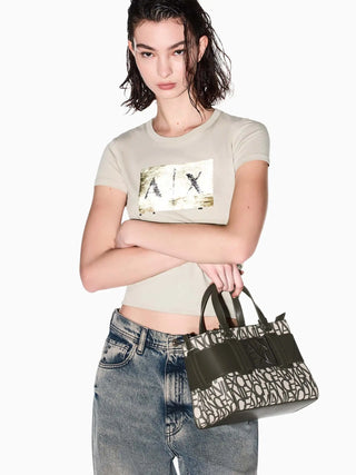 DAMEN-SCHULTERTASCHE - ARMANI EXCHANGE SAND - 942690 3F742 6