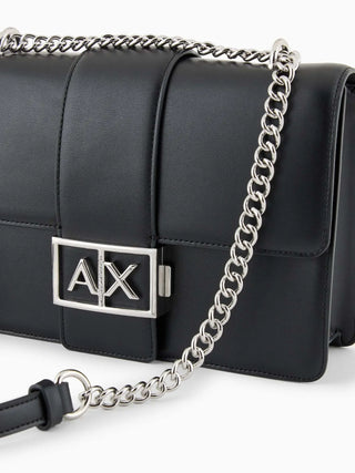 DAMEN-SCHULTERTASCHE - ARMANI EXCHANGE SCHWARZ - XW000070 AF12039 5