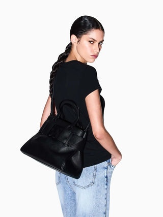 DAMEN-SCHULTERTASCHE - ARMANI EXCHANGE SCHWARZ - XW000285 AF11902 7