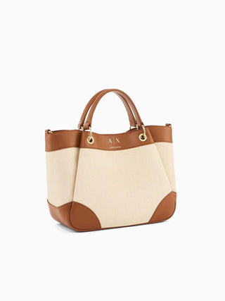 BORSA A SPALLA DONNA - ARMANI EXCHANGE NATURALE - XW000393 AF22518 2