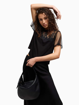 DAMEN-SCHULTERTASCHE - ARMANI EXCHANGE SCHWARZ - XW000916 AF11902 7