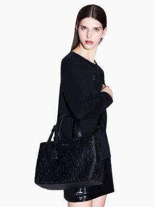 DAMEN-SCHULTERTASCHE - ARMANI EXCHANGE SCHWARZ - XW001222 AF15774 7
