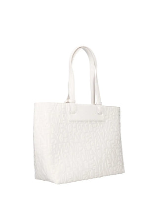BORSA A SPALLA DONNA - ARMANI EXCHANGE BIANCO - XW001481 AF15774 3