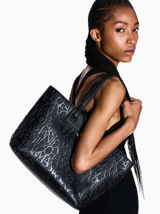 BORSA A SPALLA DONNA - ARMANI EXCHANGE NERO - XW001481 AF15774 7