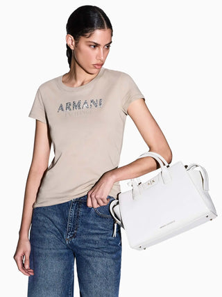DAMEN-SCHULTERTASCHE - ARMANI EXCHANGE BEIGE - XW002158 AF19892 6