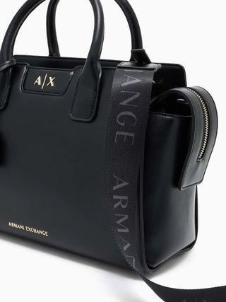 DAMEN-SCHULTERTASCHE - ARMANI EXCHANGE SCHWARZ - XW002158 AF19892 5