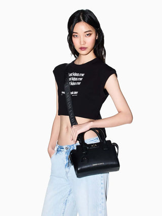 DAMEN-SCHULTERTASCHE - ARMANI EXCHANGE SCHWARZ - XW002159 AF19892 6