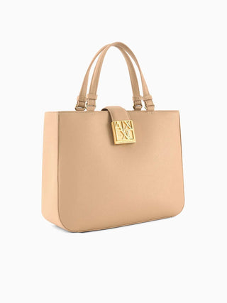 DAMEN-SCHULTERTASCHE - ARMANI EXCHANGE NUDE - XW002168 AF19895 2