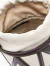 BORSA A SPALLA DONNA - ARMANI EXCHANGE BEIGE - XW002183 AF22635 4