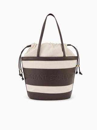 BORSA A SPALLA DONNA - ARMANI EXCHANGE BEIGE - XW002607 AF22635 3
