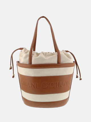 BORSA A SPALLA DONNA - ARMANI EXCHANGE NATURALE - XW002607 AF22635 3