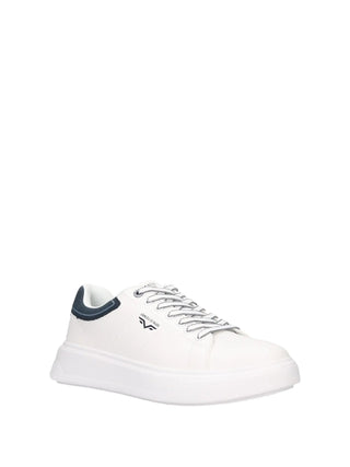 SNEAKERS UOMO - ARMATA DI MARE BIANCO-NAVY - AMU 1M922 2