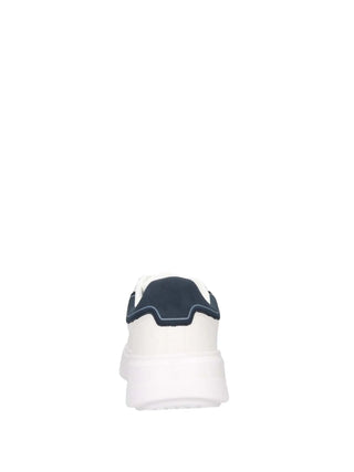 SNEAKERS UOMO - ARMATA DI MARE BIANCO-NAVY - AMU 1M922 5