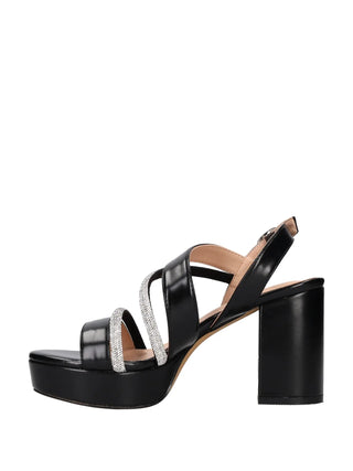 SANDALO DONNA - MARINA GALANTI NERO - MG 1B391 4