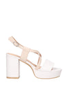SANDALO DONNA - MARINA GALANTI BIANCO-NUDO - MG 1B392 1