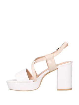 SANDALO DONNA - MARINA GALANTI BIANCO-NUDO - MG 1B392 4
