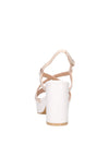 SANDALO DONNA - MARINA GALANTI BIANCO-NUDO - MG 1B392 5