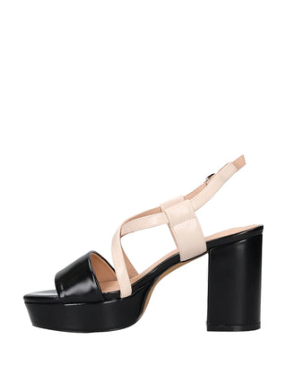 SANDALO DONNA - MARINA GALANTI NERO-NUDO - MG 1B392 4