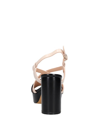 SANDALO DONNA - MARINA GALANTI NERO-NUDO - MG 1B392 5