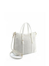BORSA A SPALLA DONNA - GATTINONI ROMA BIANCO - BEN268761WVP 2