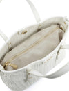BORSA A SPALLA DONNA - GATTINONI ROMA BIANCO - BEN268761WVP 5